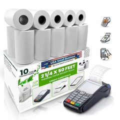 Thermal Paper Receipt Rolls – BPA-Free Receipt Paper for Credit Card Machines…