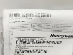 Honeywell 1950 Handheld Barcode Scanner Black P/N 1950GSR-2-N