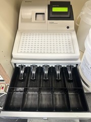 SAM4S ER-5200M Electronic Cash Register, Wired, Cash Drawer