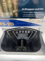 Royal Sovereign Fast Sort FS-2D Digital Coin Sorter With 256 Coin Wrappers