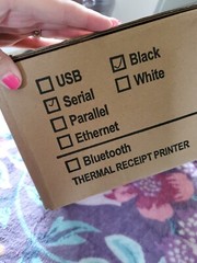 RONGTA THERMAL RECEIPT PRINTER NEW RP58 58MM MINI PORTABLE PRINTER