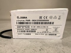 ZEBRA SAC-MC33-4SCHG-01 BATTERY CHARGER KIT (4-SLOT) W/ PS, DC LINE & WIRE AC LI