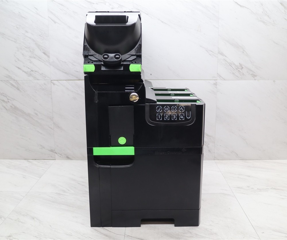 Money Controls Bulk Coin Recycler CR5000 CR5000TCXX01001 w/ Key & USB Cable
