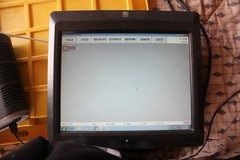Box B NCR POS 5965-1014-9090 15″ TOUCHSCREEN MONITOR USED