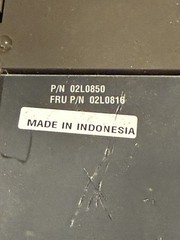 IBM 4610-2CR POS Thermal Printer Cream / White – AC Adapter – 02L0850 02L0816