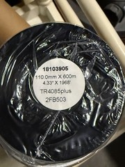 Thermal Transfer Ribbon, part no. 18103905 4.33″ x 1968″ TR4085plus 5 rolls lot