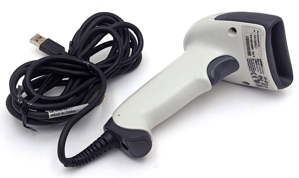 Honeywell Hyperion 1300g POS Barcode Scanner 1300G-1 1D Linear Imager USB White