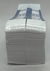 1000 – Blue $100 Cash Money Self-Sealing Straps Currency Bands New Sealed