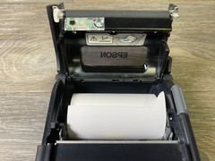 Epson TM-P80 Model M316D BT Thermal Printer w/Power adapter, AC Cord & Battery