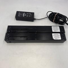 TWO 6-Pin NEXERGY BATTERY CHARGER AV140 FOR HEADSETS WITH ONE Power Supply QSR