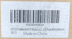 Zebra BT-000318 Batteries (5) for Zebra Motorola Symbol TC70 TC75 TC7X Series 82