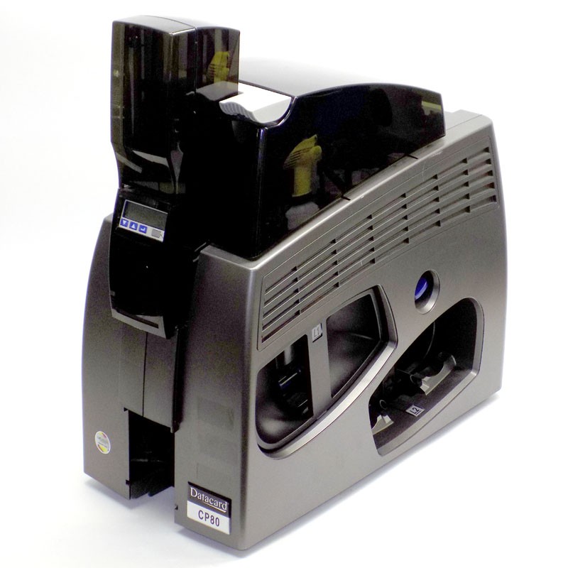 Datacard CP80 ID Card Printer, Laminator, and Magnetic Stripe Encoder (AS/IS)