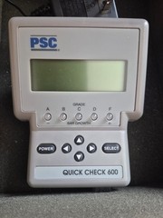 157 PSC Quick-Check Barcode scanner Verifier Terminal Wand Photographic Science