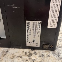 Epson TM-T20III POS Thermal Receipt Printer w/ Power Supply