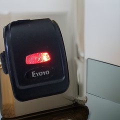 Eyoyo 1D 2D QR Code Finger Ring Scanner Wireless Wearable Barcode Scanner for PC