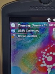 Lot of 2 Unlocked Motorola/Windows Mobile MC75A0 Handheld PC/Scanner + Cradle,