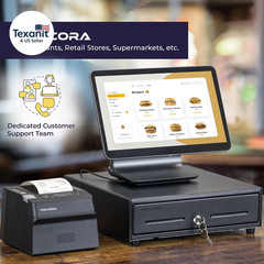 13″ Electronic Cash Register Drawer for Point of Sale (POS) System with 4 Bill 5