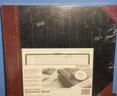 Boorum & Pease 25 Series Columnar Book, 24 Column 150 Page – 25-150-24 (NEW NOS)
