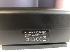 Fraud Fighter Counterfeit Money Detector – Electric – New in Box – Model UV-4