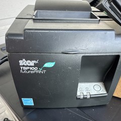 Star Micronics TSP100 futurePRNT POS Receipt Printer USB Thermal Auto-Cutter