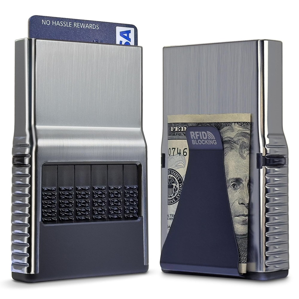 ACM 2.0 Featherweight Wallet – Exact Card Select and Storage – RFID Blocking …