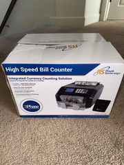 Royal Sovereign RBC-ES250 High Speed Bill Counter- Unit Only See Notes