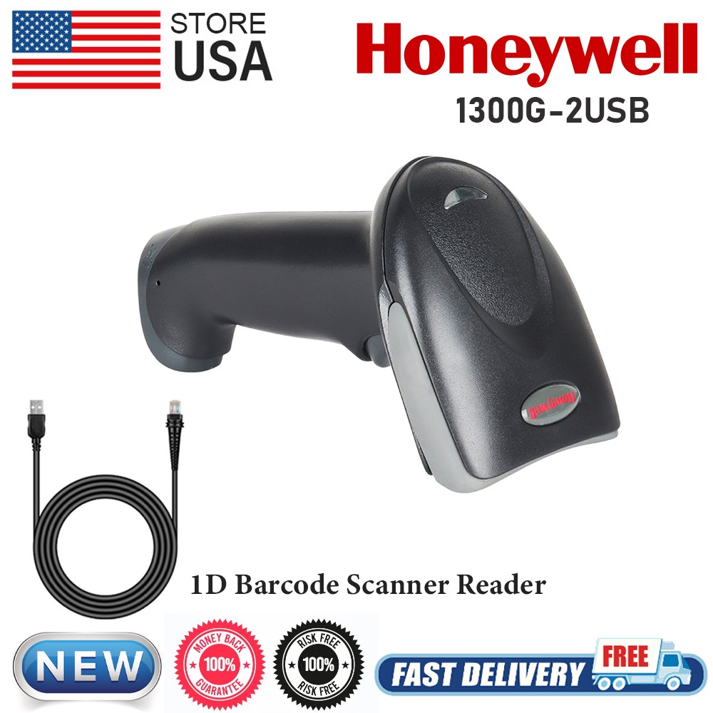 Honeywell Hyperion 1300G-2USB Handheld Barcode Scanner Code Reader w/ USB Cable