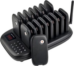Retekess TD175 Restaurant Pager System Queuing 16 Buzzers Food Truck Cafe Club