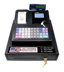 Nadex CR360 Electronic Cash Register – Black