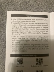 Wireless 2D Barcode Scanner From Kilo Go Graph 2D Barcode