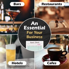 BOGO 10-Pack of 50 Page Guest Checks for Professional Restaurants | Guest Che…