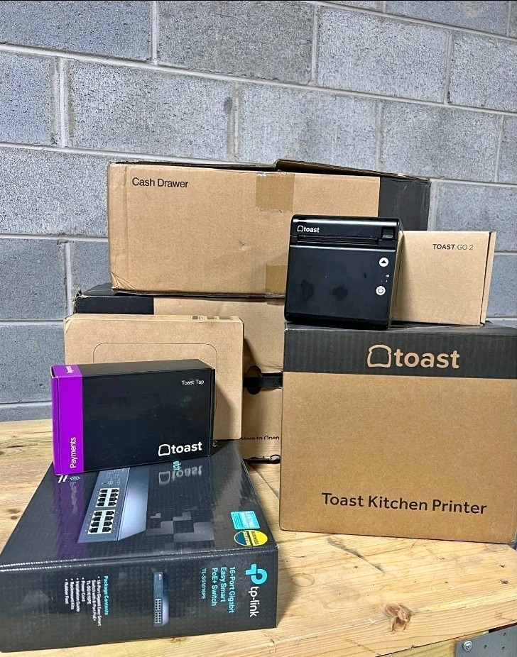 Toast Flex TT200 Terminal POS System. Full Small Business Pos System