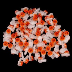 100Pc K2 Connector Grease Filling Butt Wire Line Terminal For Telephone,kw