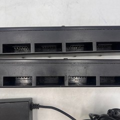TWO 6-Pin NEXERGY BATTERY CHARGER AV140 FOR HEADSETS WITH ONE Power Supply QSR
