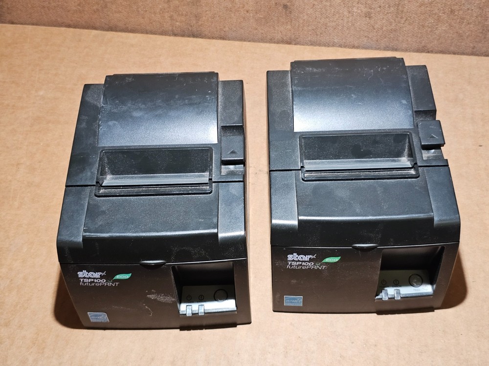 2xStar Micronics TSP100II Eco futurePRNT Receipt POS Printer USB 143IIU – Square