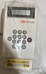 MAX Electronic Checkwriter, 10-Digit, 4.38 x 9.13 x 3.75 EC-30A