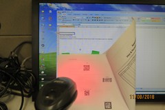 Motorola Symbol Barcode Scanner DS6707 SR USB Black 1D/2D Cross Target DS6708
