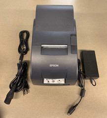 TESTED EPSON TM-U220A M188A Dot Matrix POS Receipt Printer w/Power & Interface