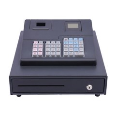 39 Keys Wired Lockable Electric Thermal Cash Register with Drawer for Catering