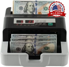 Maquina Para Contar Contadora De Billetes Con Deteccion De Billetes Falsos UV/MG