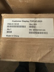 VERIFONE P050-01-101 NEW STYLE CUSTOMER DISPL AY, C18 Topaz, Ruby 2, ….NEW