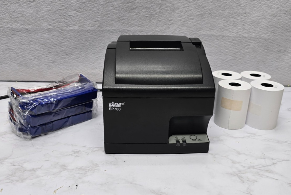 STAR SP700 SP742MU Dot Matrix POS Receipt Printer Ethernet W/ Power Cord