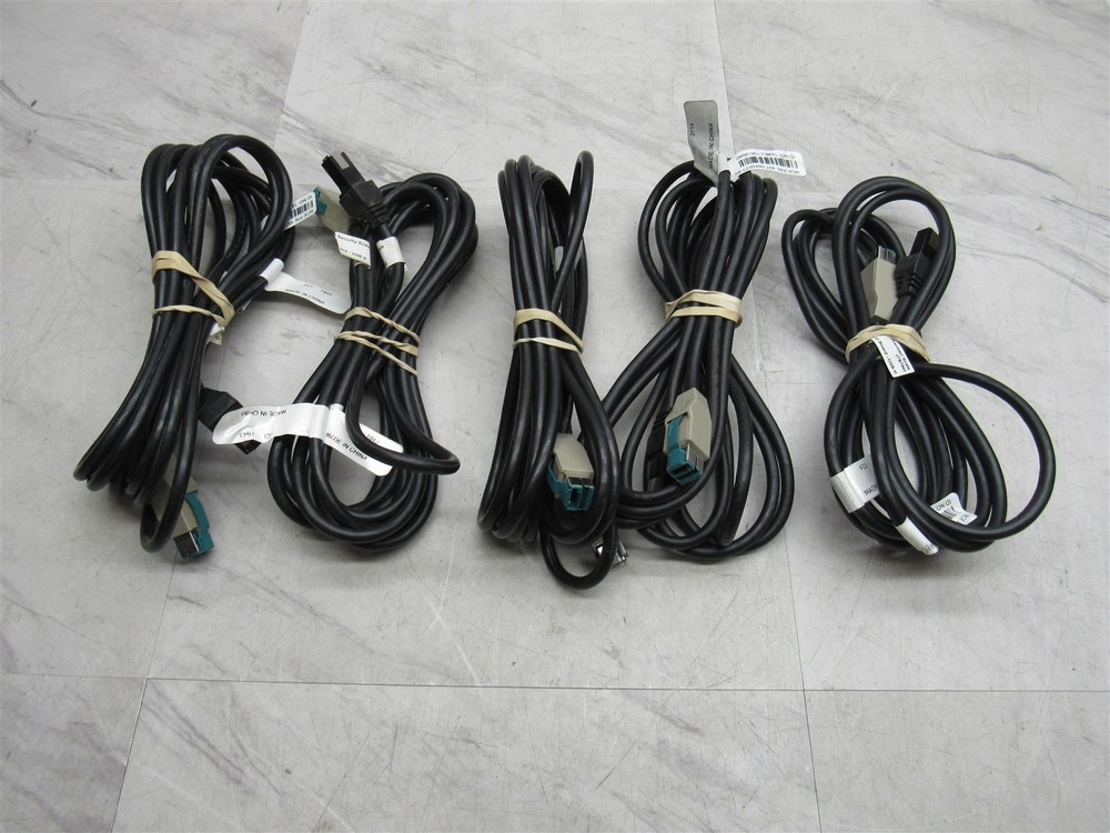 5 LOT – NCR 13 FT 12V Powered USB Cable for NCR Printers 497-0445077