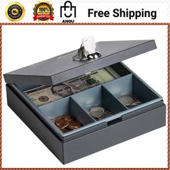 SentrySafe DS-1 0.04 cu ft Money Cash Box with Lock Portable Safe