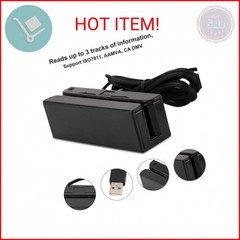 MSR90 USB Swipe Magnetic Credit Card Reader 3 Tracks Mini Smart Card Reader MSR6