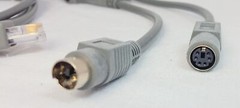 Symbol Universal 6′ PS2 Wedge Cable 25-62417-20 Barcode Scanner LS9203 others