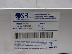 QSR AUTOMATIONS KP-3000 Restaurant POS Bump Bar! GOOD CONDITION w/ Cord!