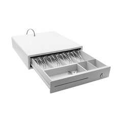 Heavy Duty 4 Grid POS Cash Drawer With Lock RJ11 Interface For Smart POS System