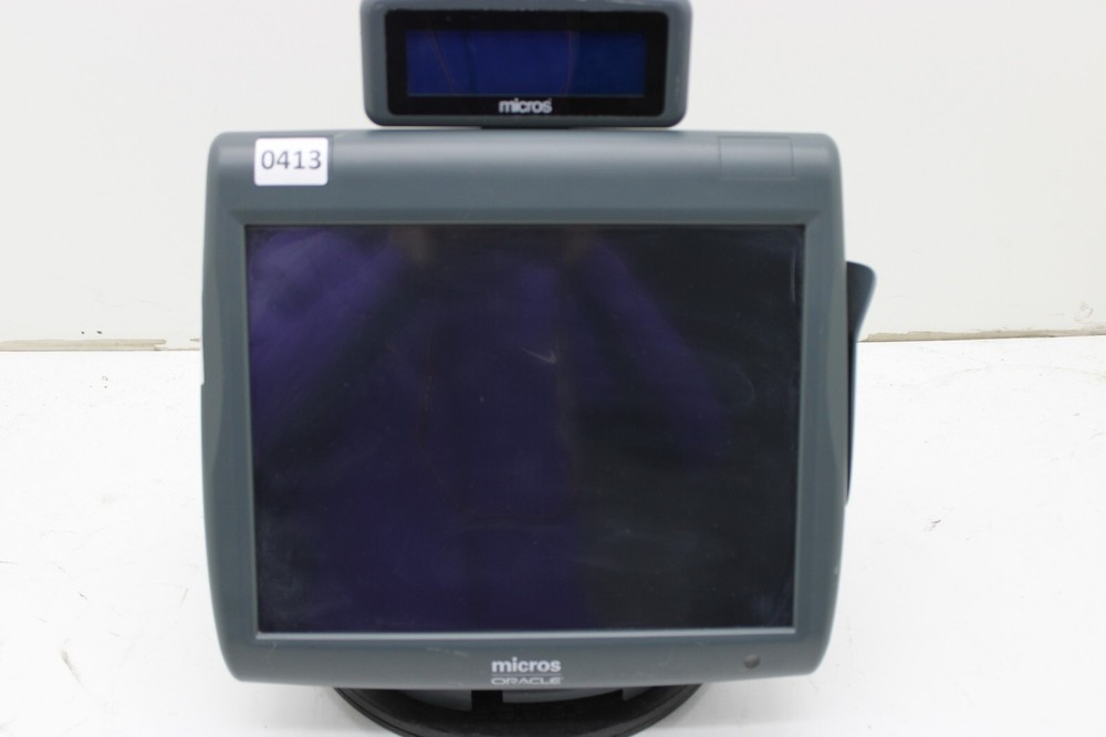Micros Workstation 400814-101 W/ Price Display – Boots, No HDD