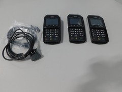 3x Ingenico Lane/3000 Credit Card Reader Terminal w/ 2x Power Cables